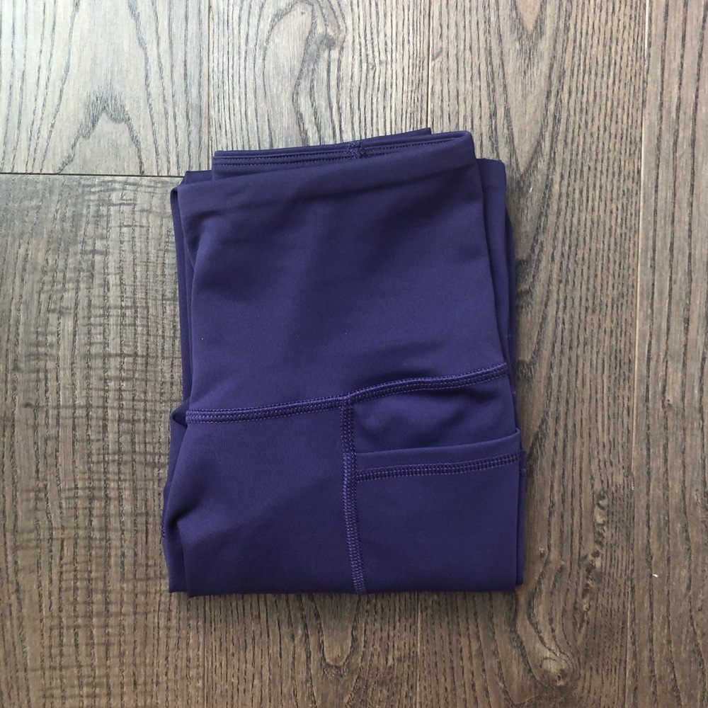 purple leggings